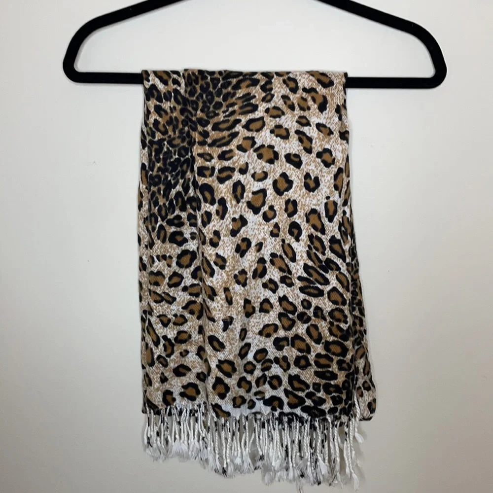 Cheetah Print Scarf